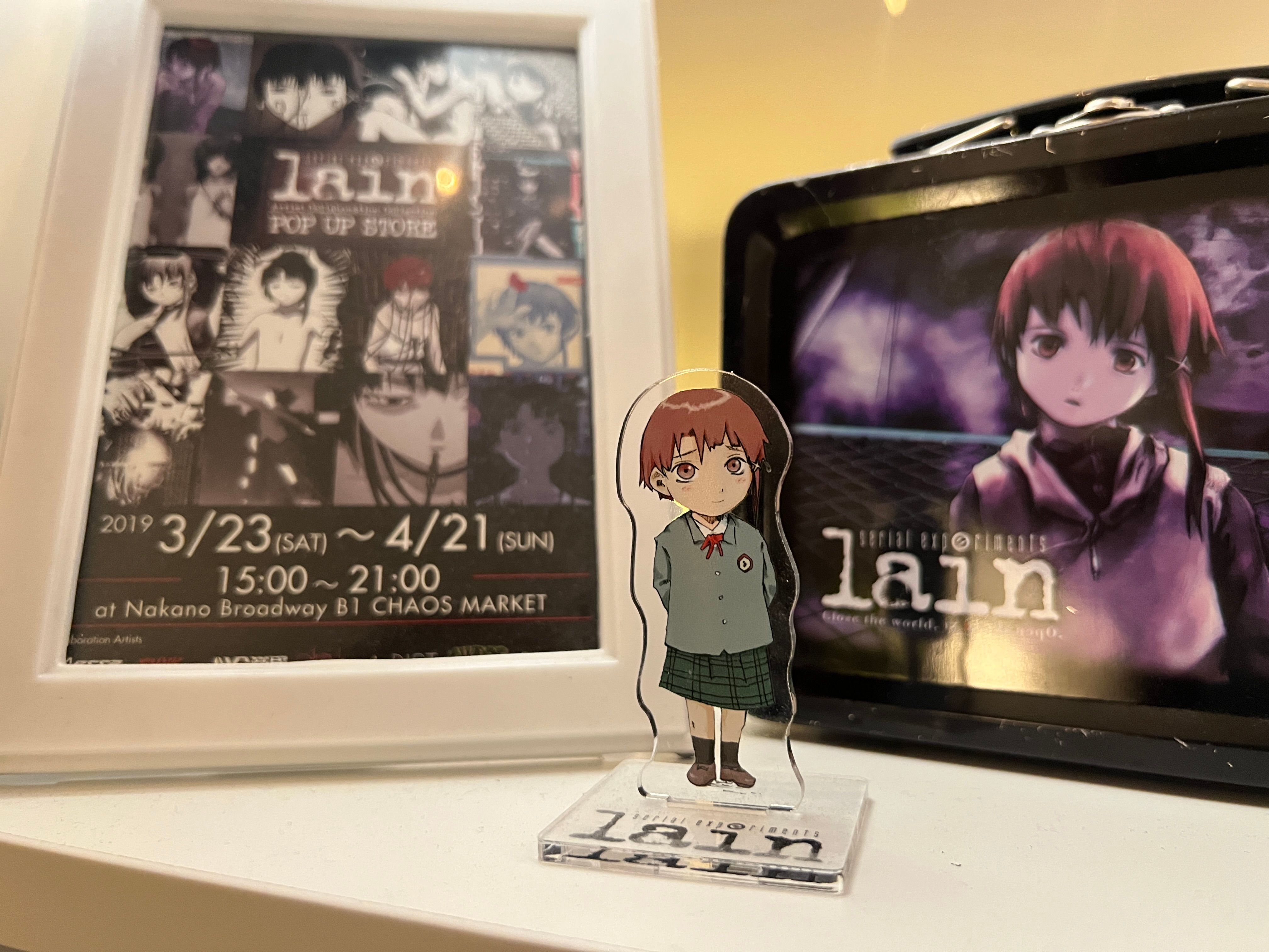 Acrylic Stands and Digital Collectibles – the Serial Experiments