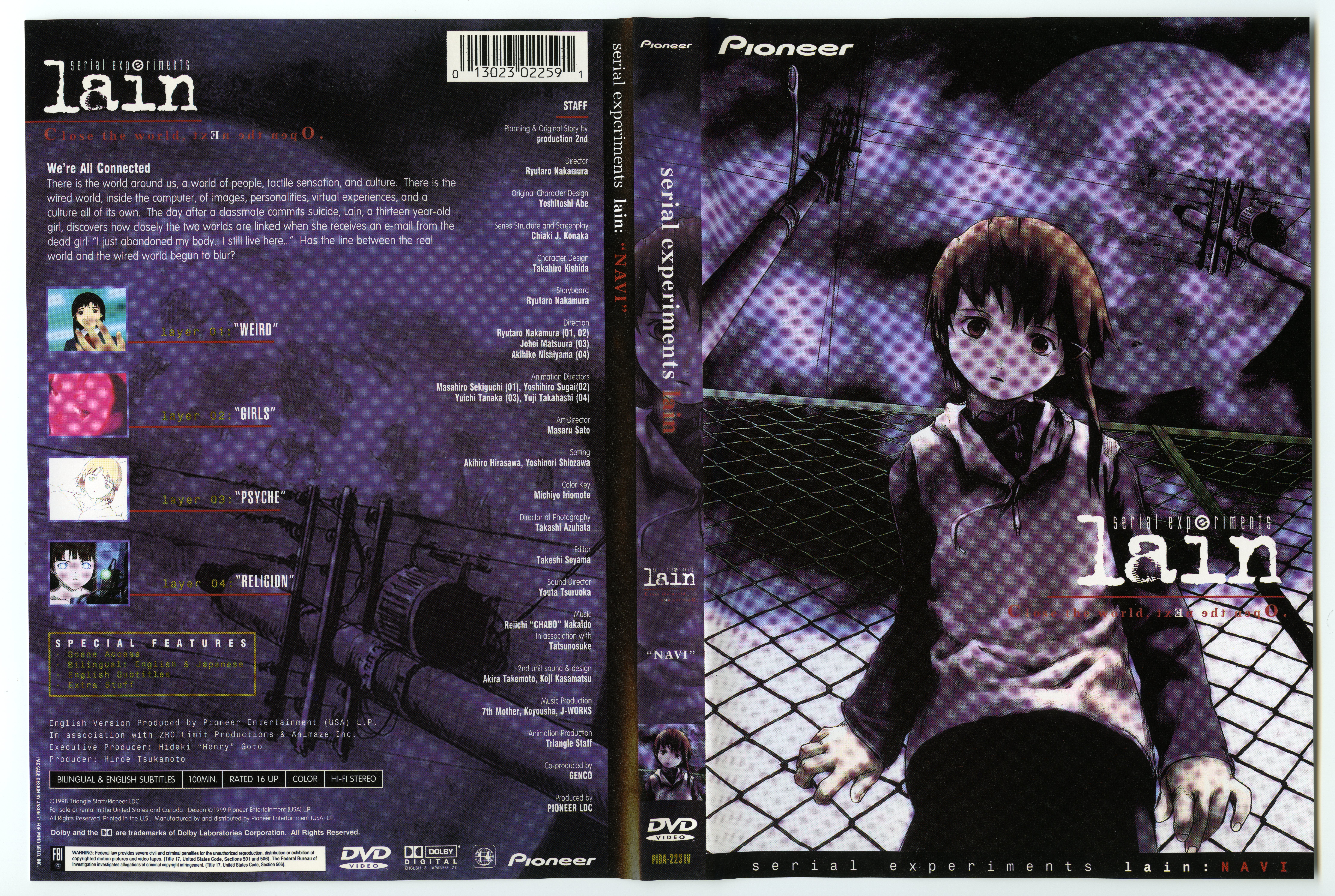 Serial Experiments Lain Scans: Initial Few Published – tachibana.blog